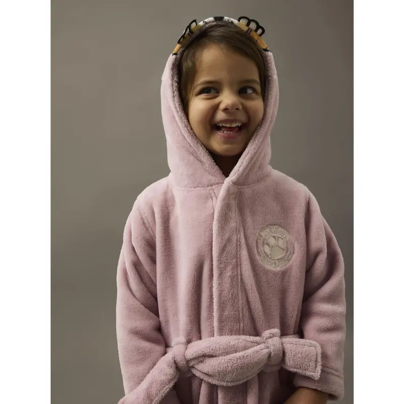 Name It Keepsake Lilac Nmfnasina Paw Bathrobe Cplg 3