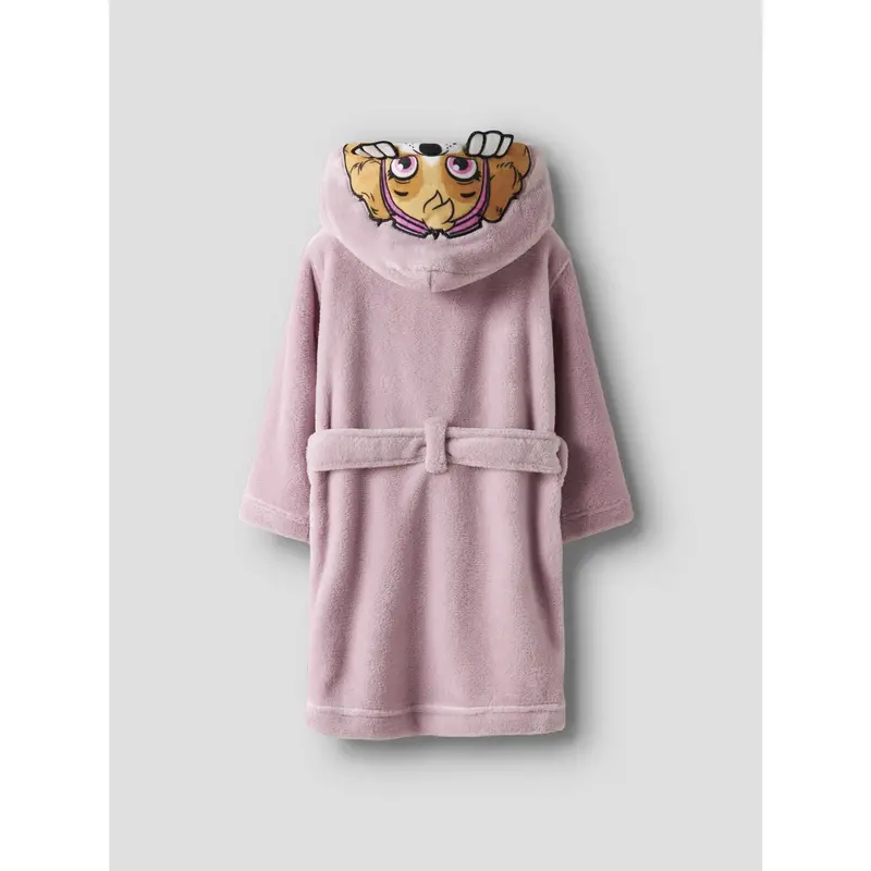 Name It Keepsake Lilac Nmfnasina Paw Bathrobe Cplg 5