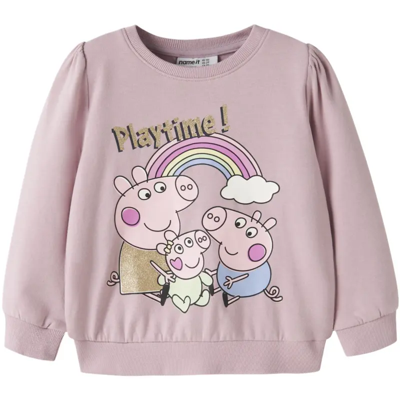 Name It Keepsake Lilac Nmfnori Peppa Sweat Bru Lnoos Cplg 1