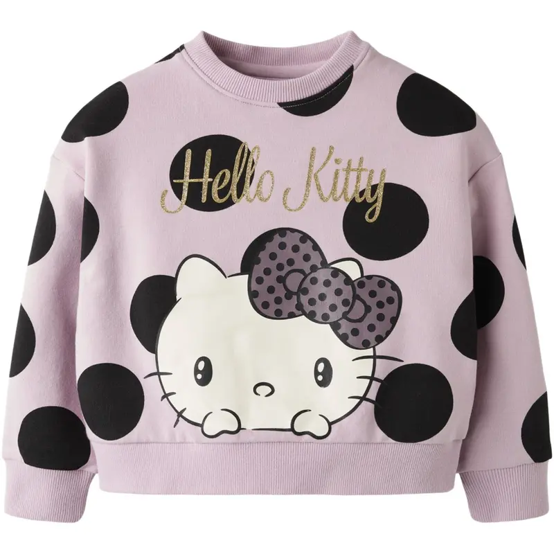 Name It Keepsake Lilac Nmfobsina Hellok Nreg Sweat Bru Sky 1