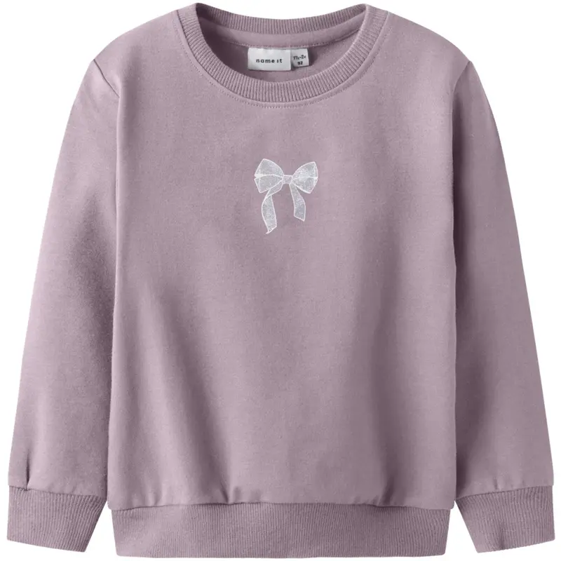 Name It Keepsake Lilac Nmfsakkina Ls Sweat Box Bru 1