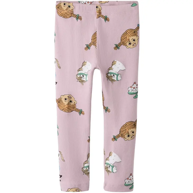 Name It Keepsake Lilac Nmfsoca Pippi Leggings Sky 1