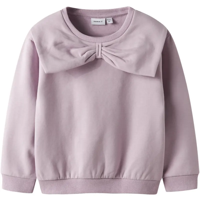 Name It Keepsake Lilac Nmfsovea Ls Nreg Sweat Bru 1