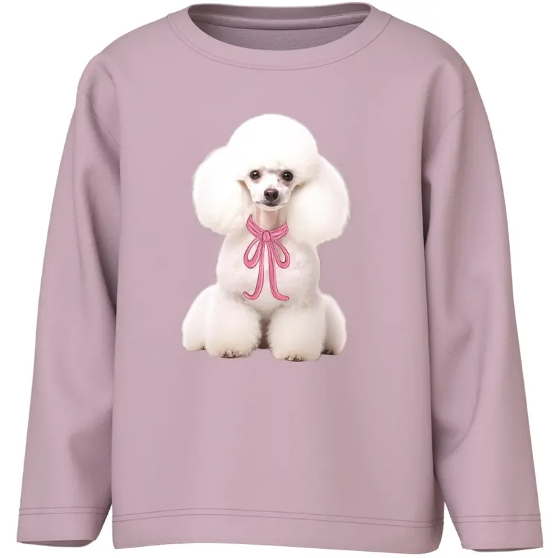 Name It Keepsake Lilac Poodle Bow Nmfvotea Ls Nreg Top 1
