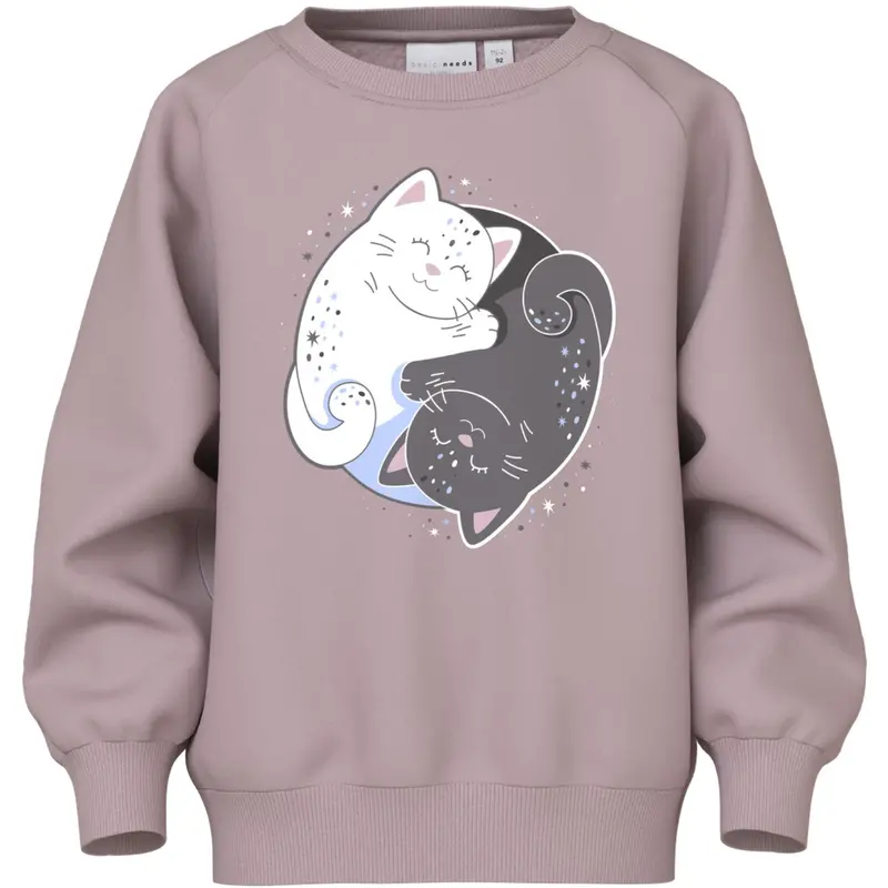 Name It Keepsake Lilac Yin Yang Cat Nmfvenus Ls Nreg Sweat Bru 1