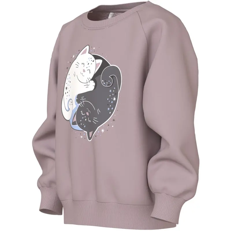 Name It Keepsake Lilac Yin Yang Cat Nmfvenus Ls Nreg Sweat Bru 2