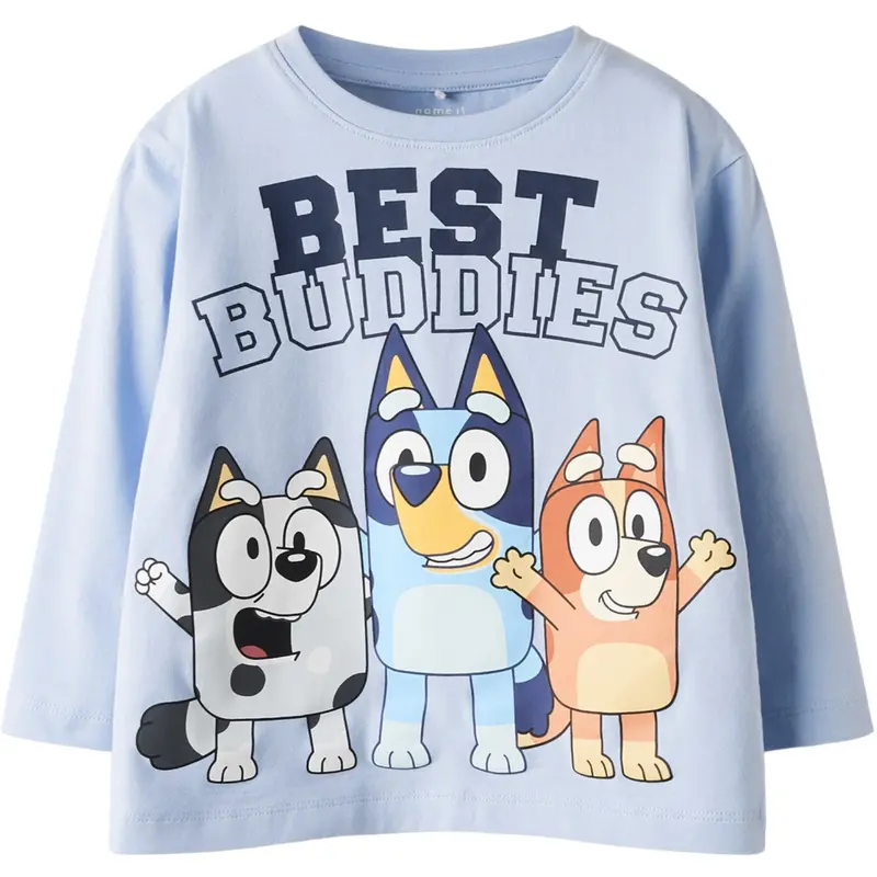 Name It Kentucky Blue Nmmodin Bluey Ls Nreg Top Box Sky 1