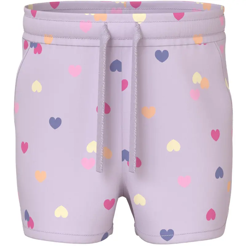 Name It Lavender Fog Colorful Hearts Nmfvigga Shorts F1 Noos 1