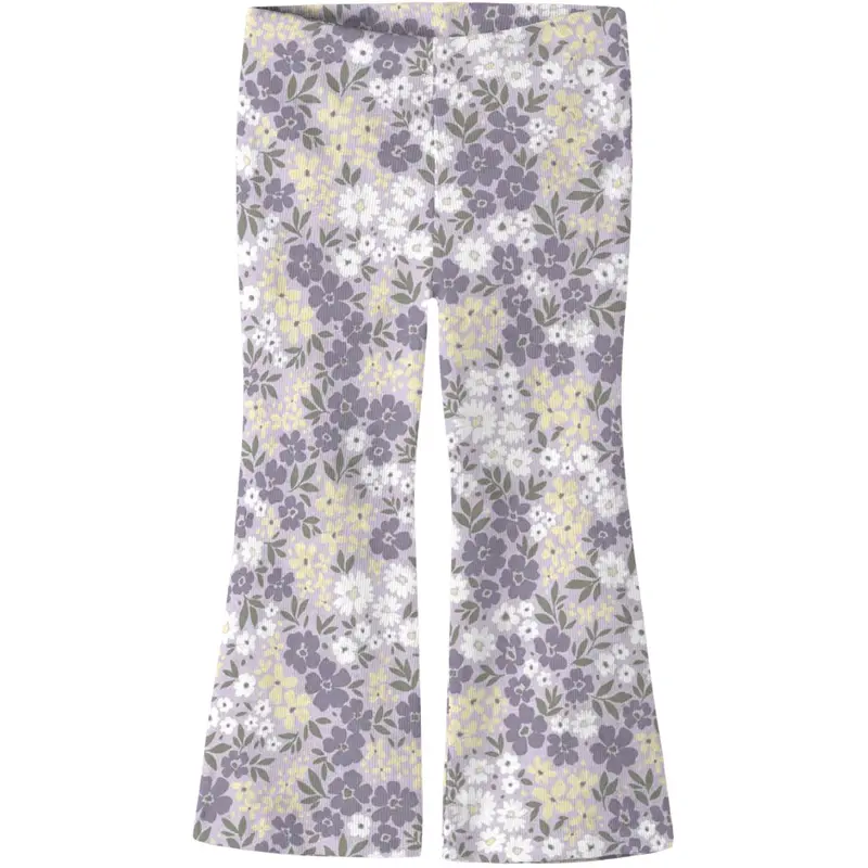Name It Lavender Fog Nmfdartias Flared Pants 1