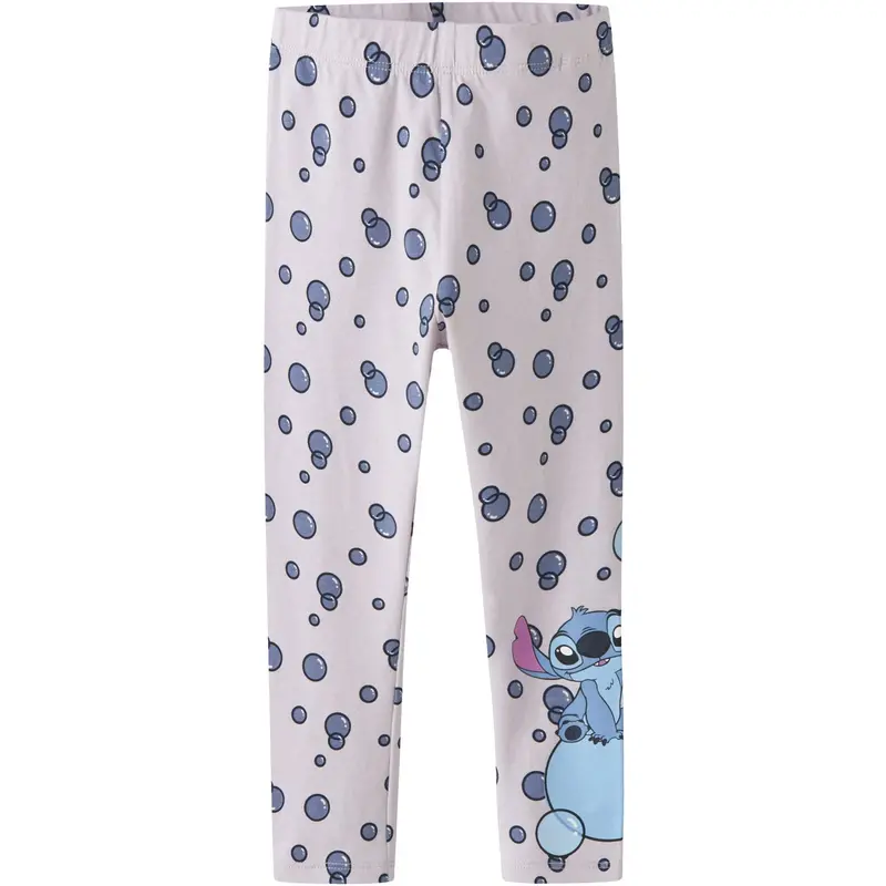 Name It Lavender Fog Nmffufu Stitch Leggings Wdi 1
