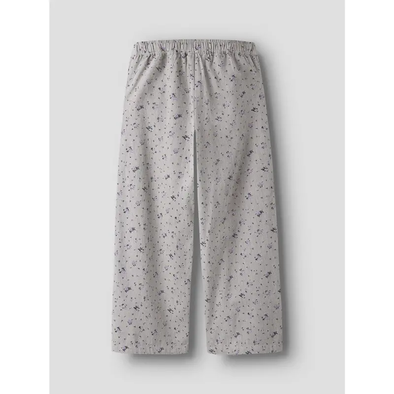 Name It Lavender Gray Nkfdrita Wide Pants 3