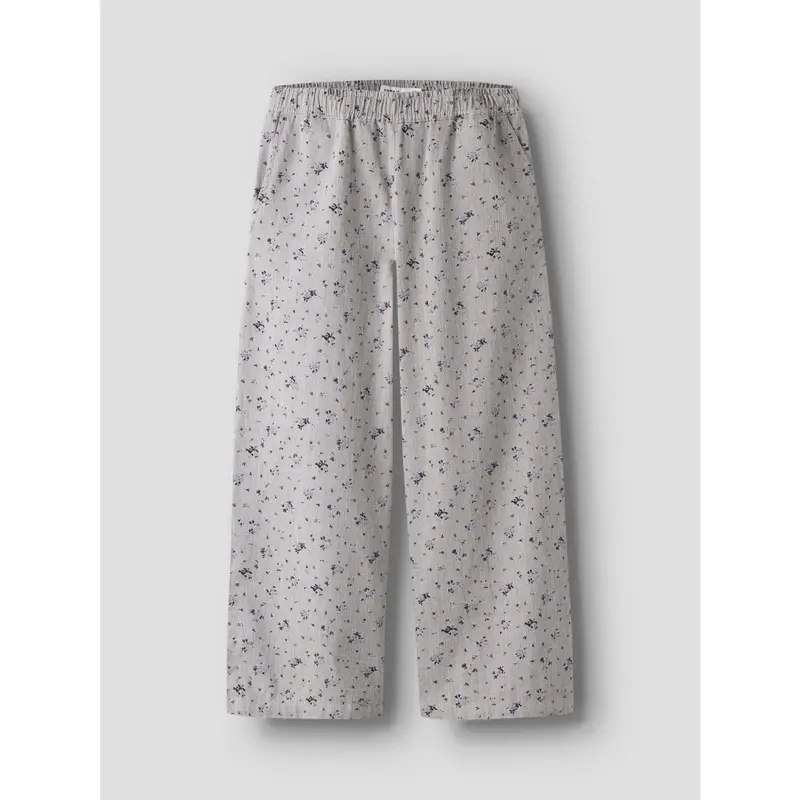 Name It Lavender Gray Nkfdrita Wide Pants 5