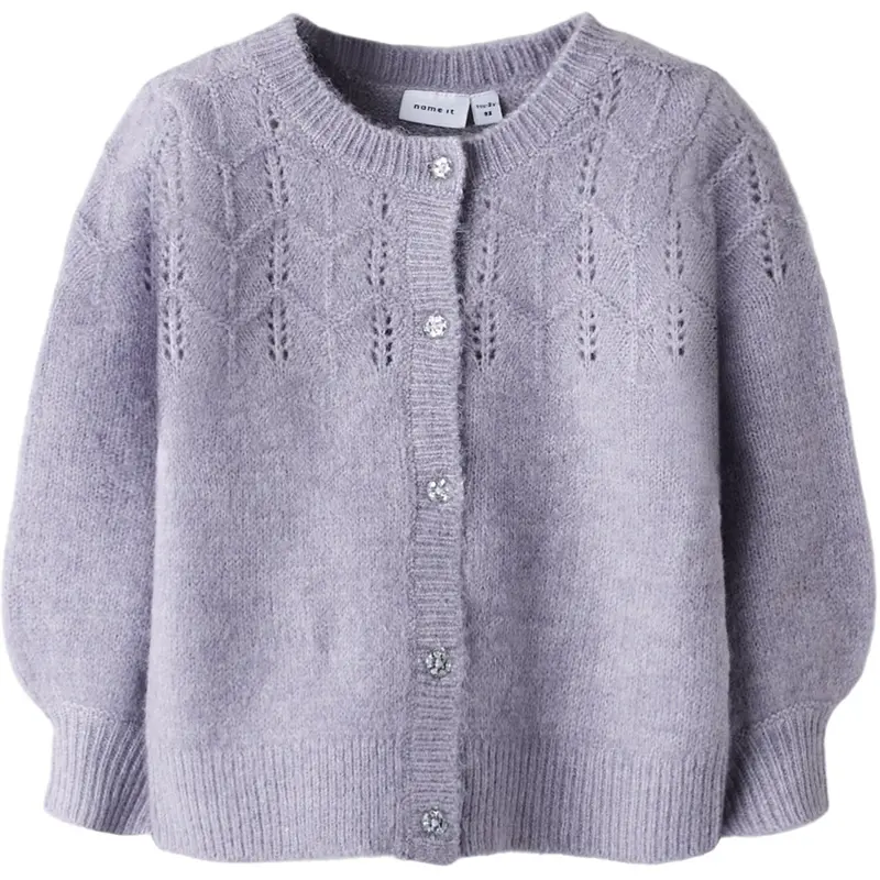 Name It Lavender Gray Nmfbatrilla Ls Knit Card 1