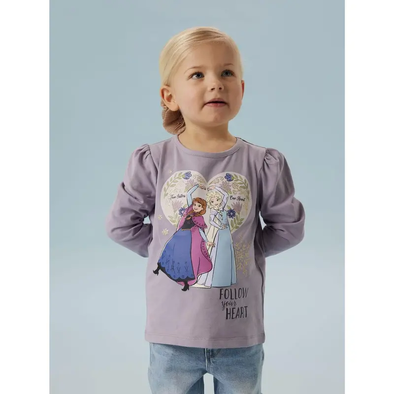 Name It Lavender Gray Nmfdora Frozen Ls Top Box Wdi 2