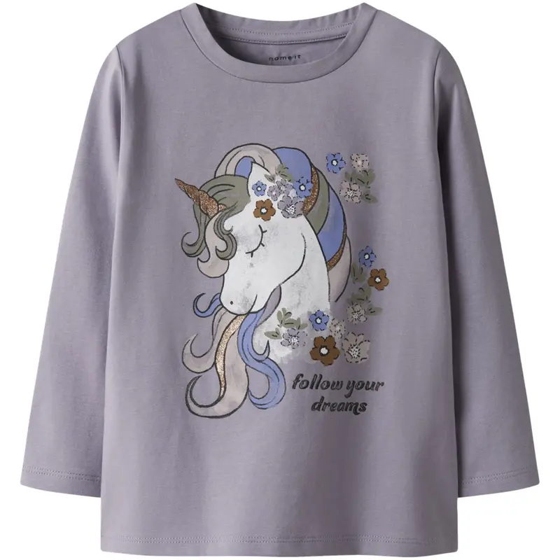 Name It Lavender Gray Nmftulinea Ls Top 1