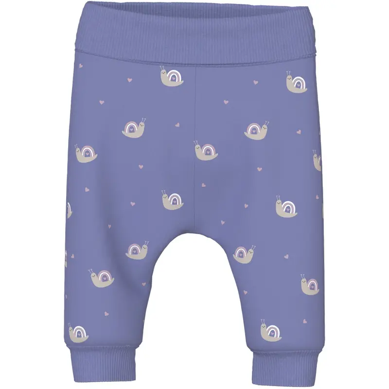 Name It Lavender Violet Snail Nbfvimone Sweat Pants Box Bru 1