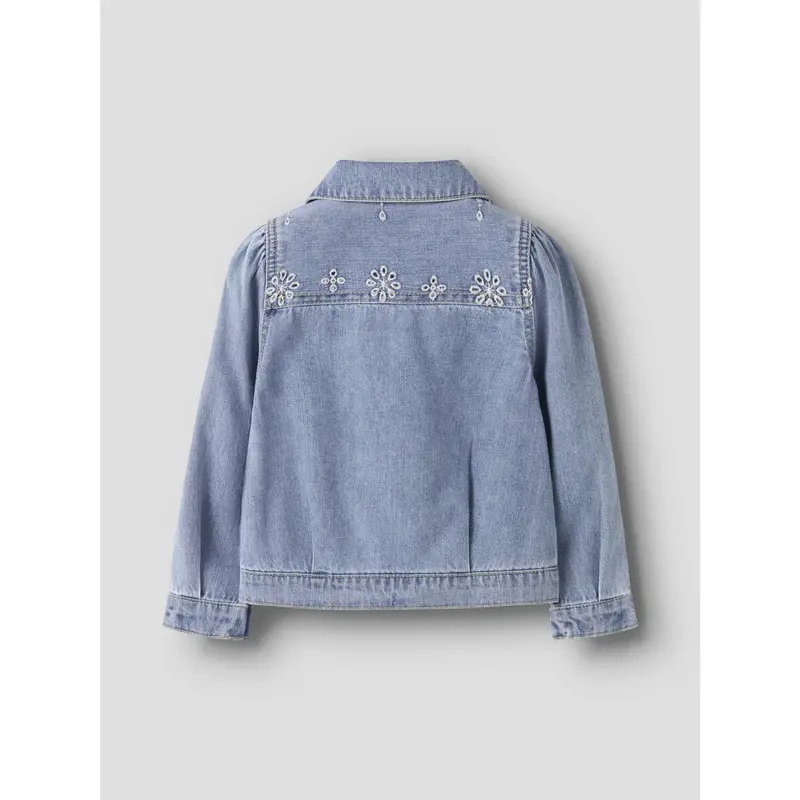Name It Light Blue Denim Anglaise Nmfharper Dnm Anglaise Jacket 1026-Ov H 4