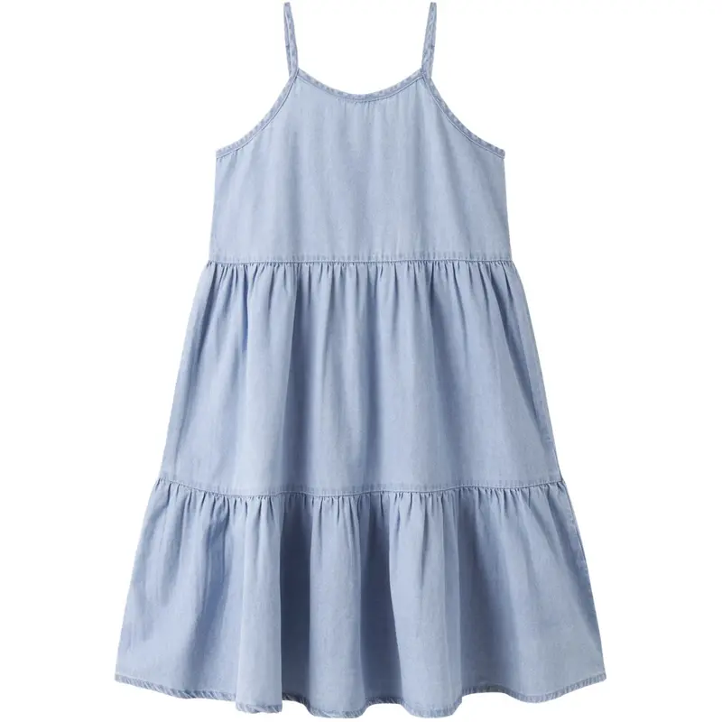 Name It Light Blue Denim Nkfnaya Dnm Dress 2229-Yx F 1