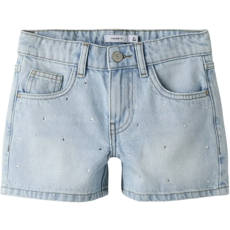 Name It Light Blue Denim Nkfrose Rhine Dnm Shorts 6042-Ac Noos 1