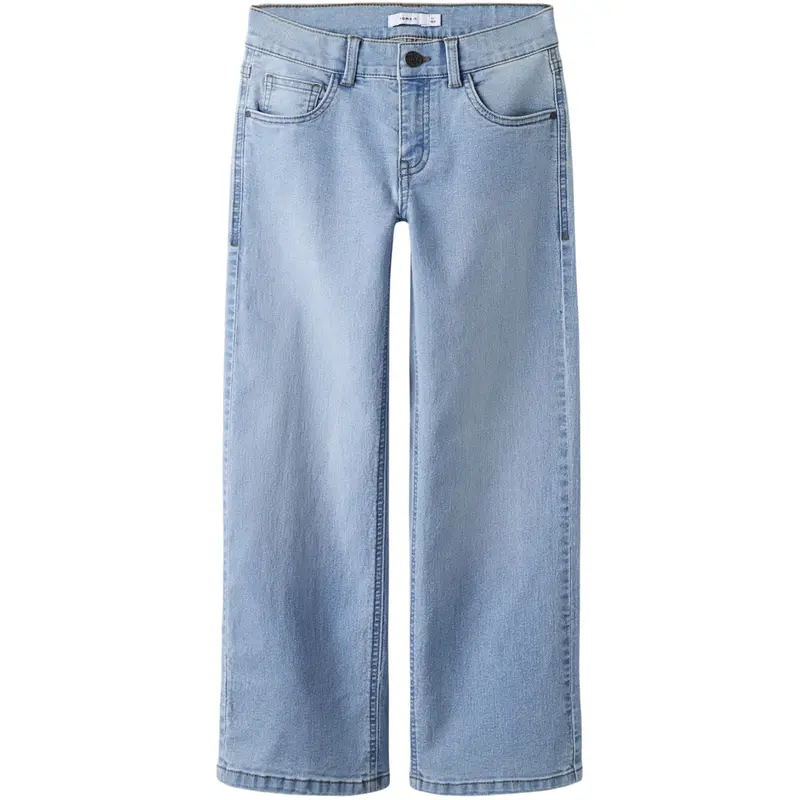Name It Light Blue Denim Nkfrose Wide Jeans 1061-Dt Tb 1