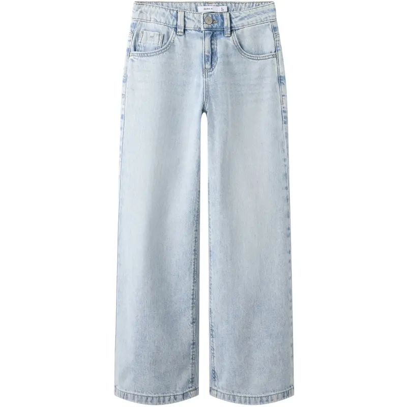 Name It Light Blue Denim Nkfrose Wide Jeans 5529-Be Noos 1