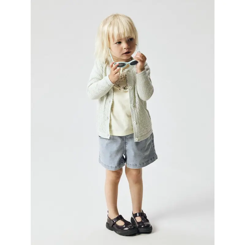 Name It Light Blue Denim Nmfbella Baggy Dnm Shorts 6006-Yb F 2