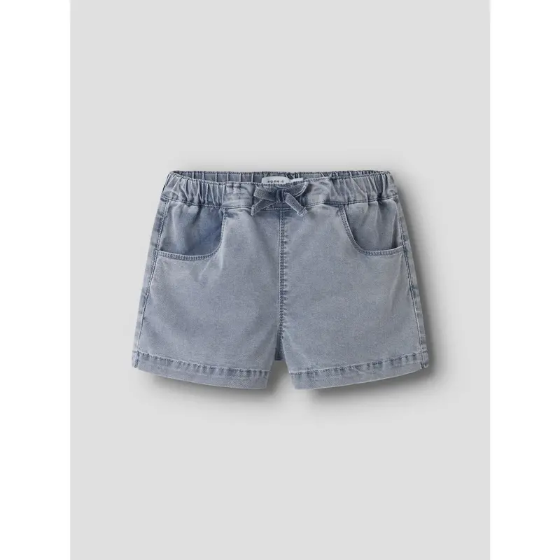 Name It Light Blue Denim Nmfbella Baggy Dnm Shorts 6006-Yb F 5