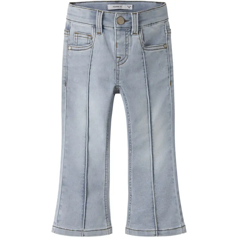 Name It Light Blue Denim Nmfpolly Skinny Bootcut Jeans 2055-Th D 1