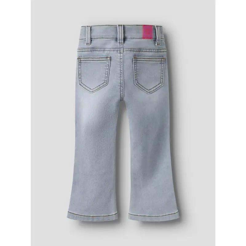 Name It Light Blue Denim Nmfpolly Skinny Bootcut Jeans 2055-Th D 3