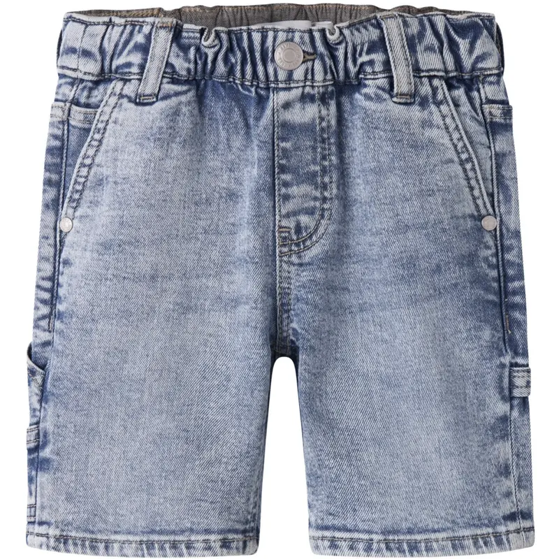 Name It Light Blue Denim Nmmben Loose Dnm Bermuda 8620-Bc Noos 1