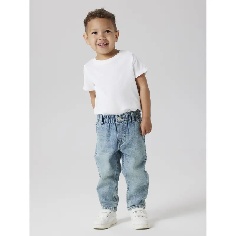 Name It Light Blue Denim Nmmben Tap Jeans Carp 8940-Bc Noos 2