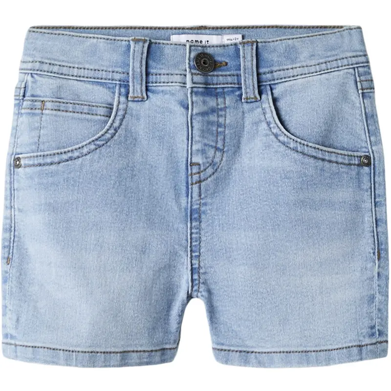 Name It Light Blue Denim Nmmryan St Dnm Shorts 1080-Dt Tb 1