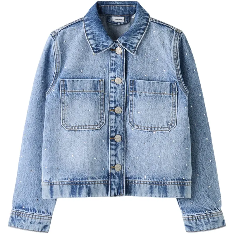 Name It Light Blue Denim Rhine Nkflisa Os Dnm Rhine Jacket 1133-Ac D 1