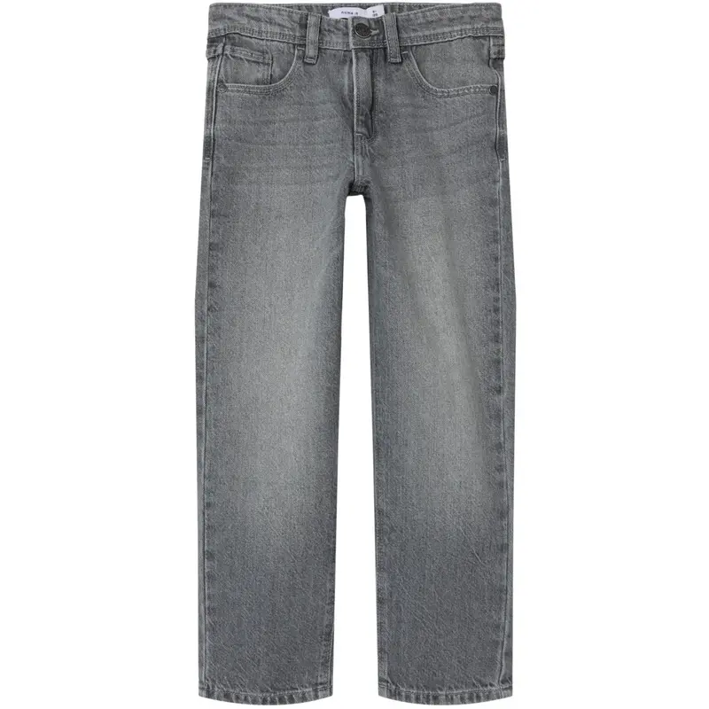 Name It Light Grey Denim Nkmryan Straight Jeans 5950-Dm Noos 1