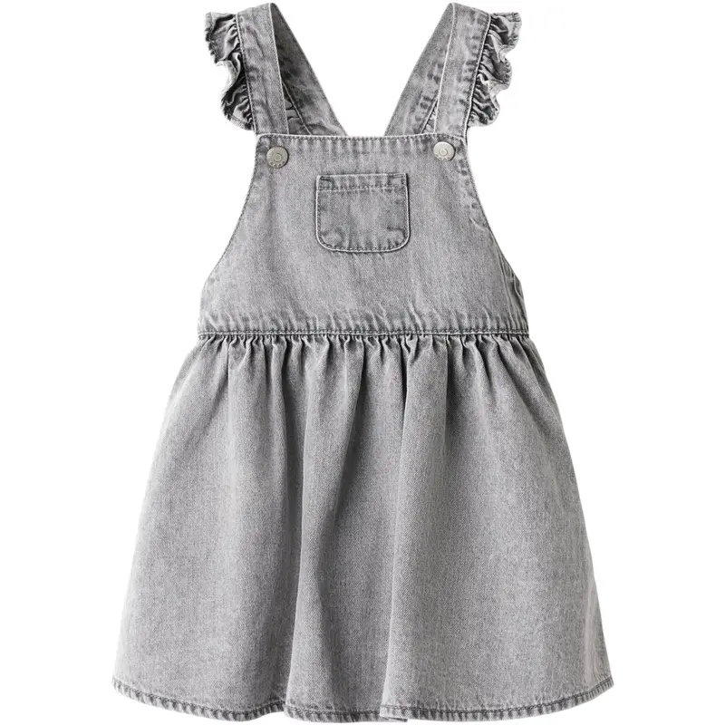 Name It Light Grey Denim Nmfalli Dnm Spencer 3005-Ov Lnoos 1