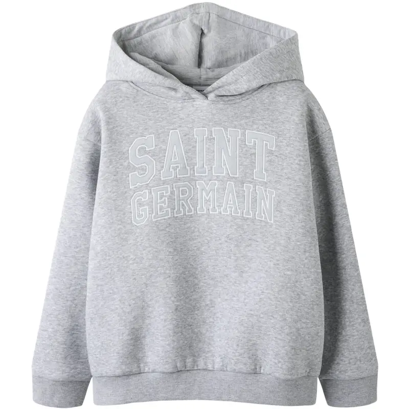 Name It Light Grey Melange Nkfkarlie Ls Rlx Swe Wh Bru 1