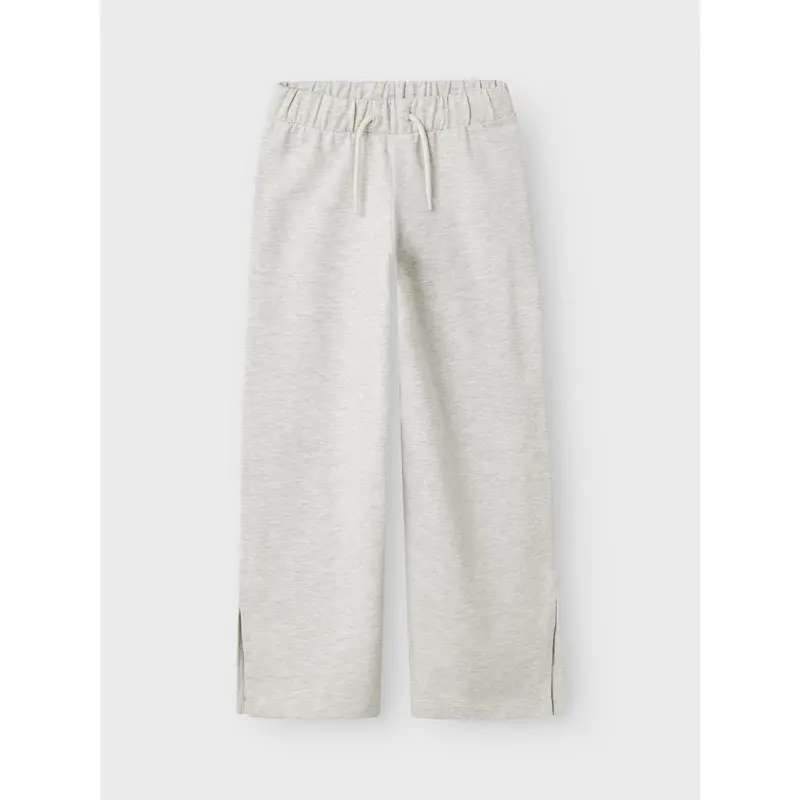 Name It Light Grey Melange Nkfkarrie Wide Sweat Pants Unb 3
