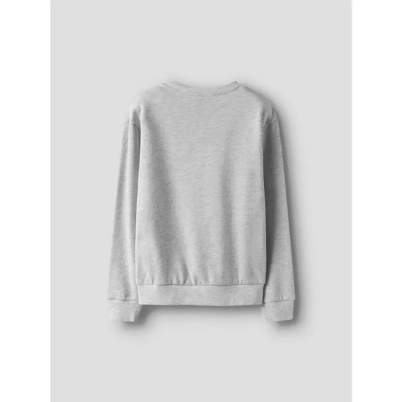 Name It Light Grey Melange Nkftilde Ls Nreg Sweat Top Unb Pb 4