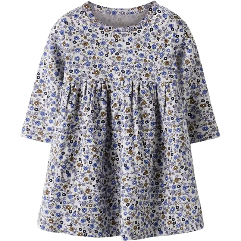 Name It Lilac Marble Nbftuline Ls Dress 1