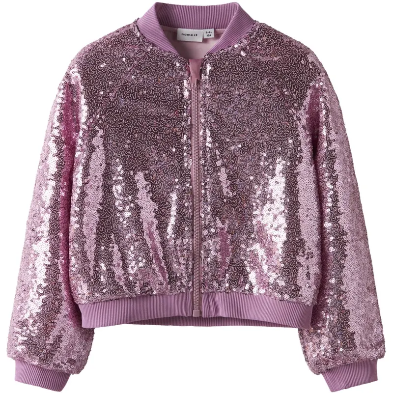 Name It Lilac Sachet Nmfruscing Ls Bomber 1