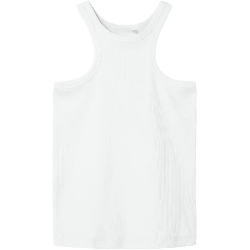 Name It Lucent White Nkfhellemie Slim Halter Top Pb 1