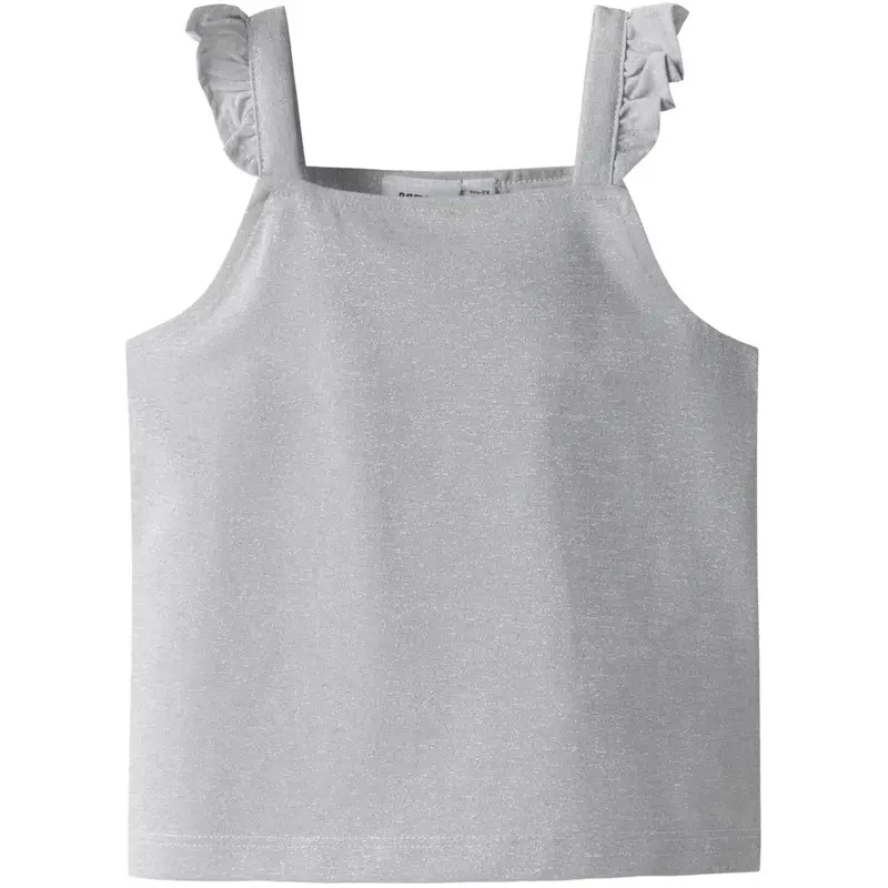 Name It Lucent White Nmfjijia Slim Short Strap Top Pb 1