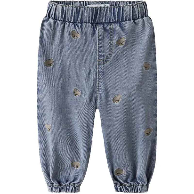 Name It Medium Blue Denim Nbmben Baggy R Emb Jeans 4816-Yb B 1