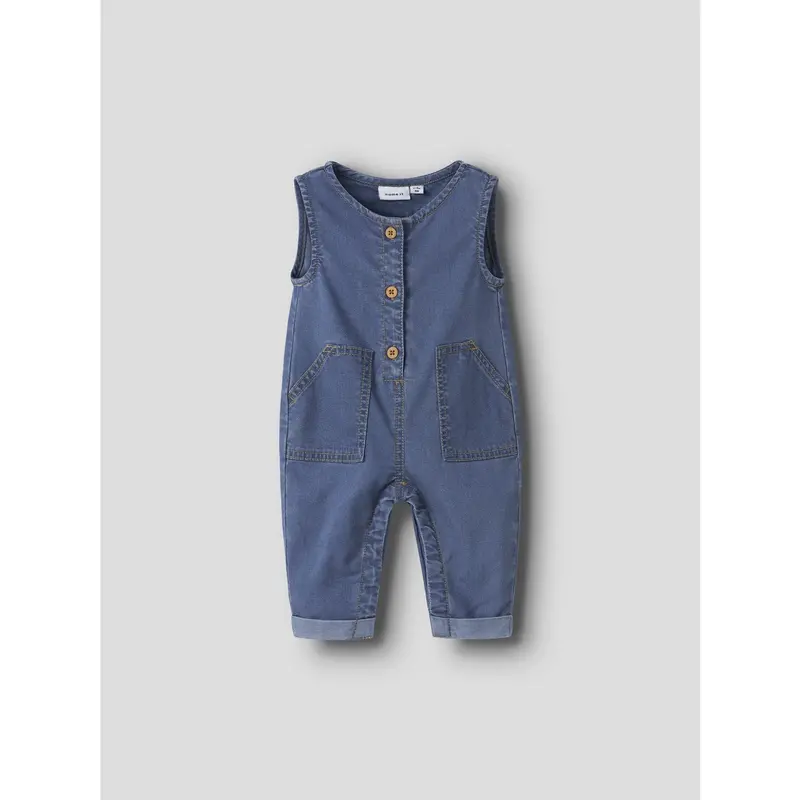 Name It Medium Blue Denim Nbmeddie Bag Dnm Overall 1103-Yb F 3