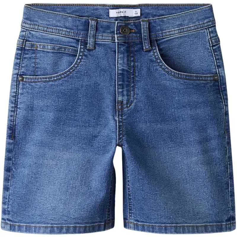 Name It Medium Blue Denim Nkmryan St Dnm Shorts 1080-Dt Tb 1