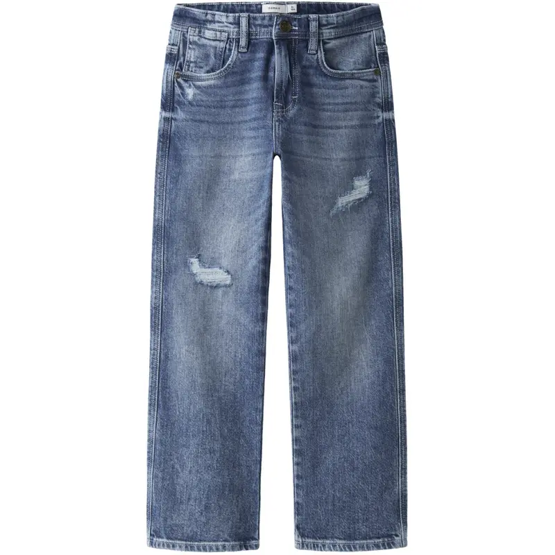 Name It Medium Blue Denim Nkmryan Straight Jeans 8050-Az Noos 1