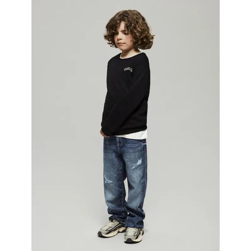 Name It Medium Blue Denim Nkmryan Straight Jeans 8050-Az Noos 2