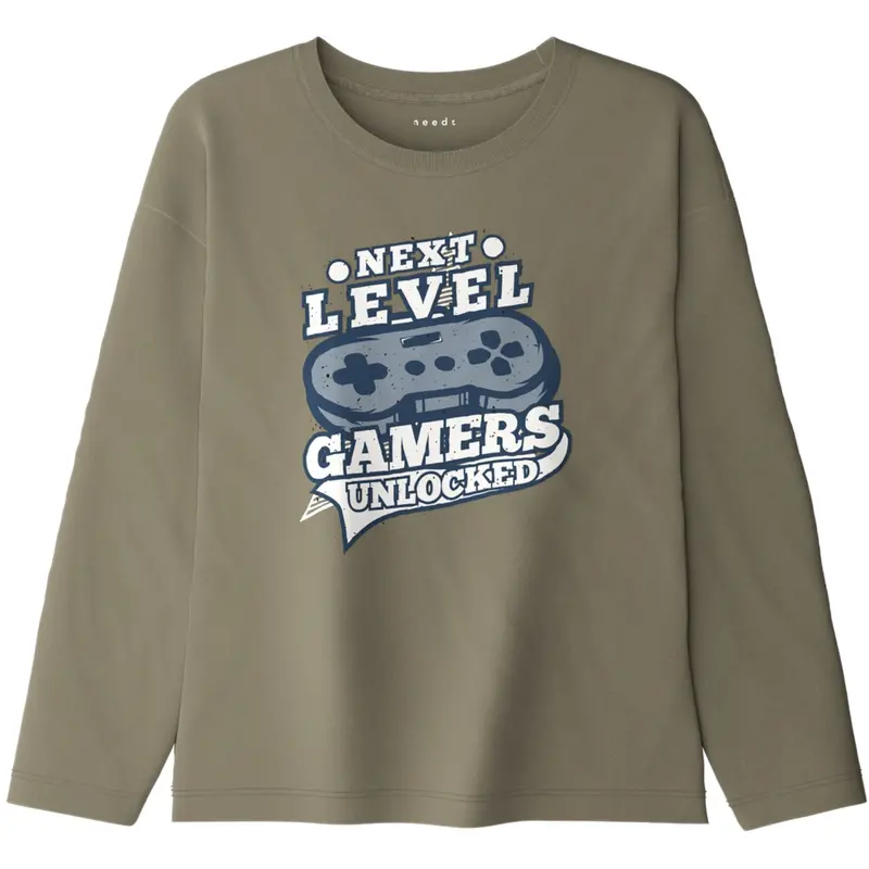 Name It Mermaid Next Level Nkmvictor Ls Rlx Top 1