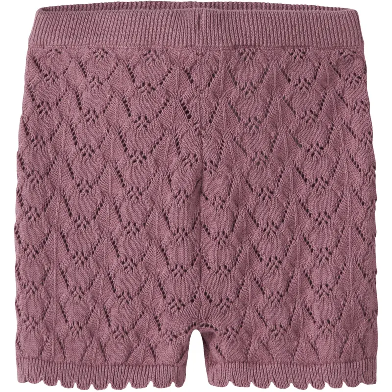 Name It Mesa Rose Nmfholga Knit Shorts 1