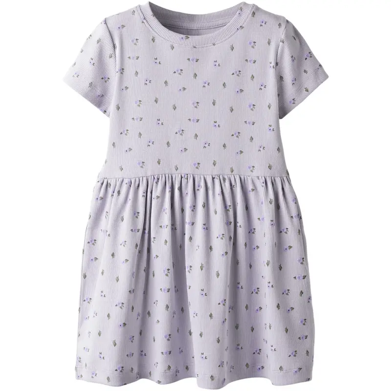 Name It Misty Lilac Nmfhofie Ss Dress 1